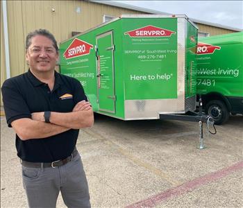 Isaac Pérez, team member at SERVPRO of Southwest Irving